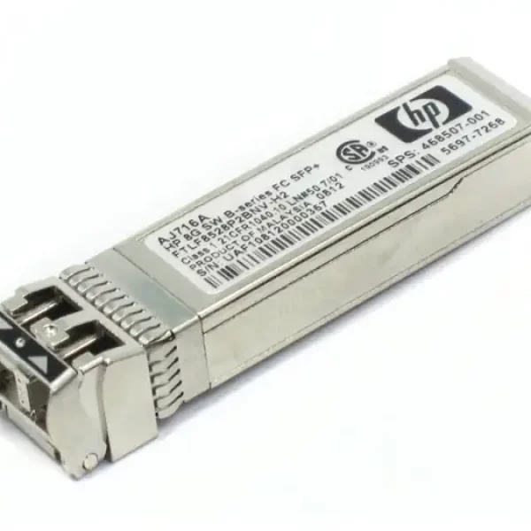 HP 8Gb SW B-SERIES FC SFP+ TRANCIEVER AJ716A 468507-001