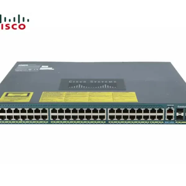 SWITCH ETH 48P 1GB CISCO WS-C4948 4XSFP 2XPSU NO RACKMOUNT KIT