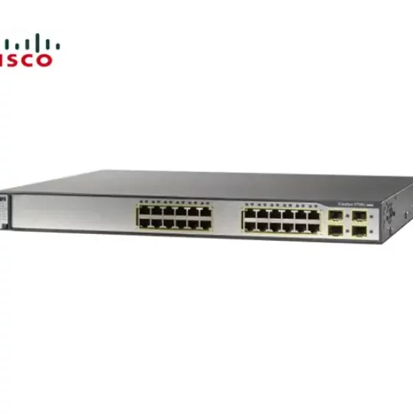 SWITCH ETH 24P 1GB & 4x1GB SFP CISCO C3750G NEW