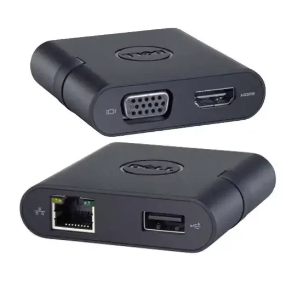 ADAPTER DELL USB-C TO HDMI/VGA/USB3/ RJ45 NEW