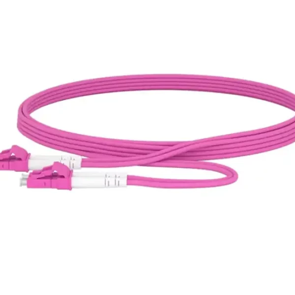 FIBER OPTIC CABLE LC/LC 50/125 OM4 LSZH 2M NEW