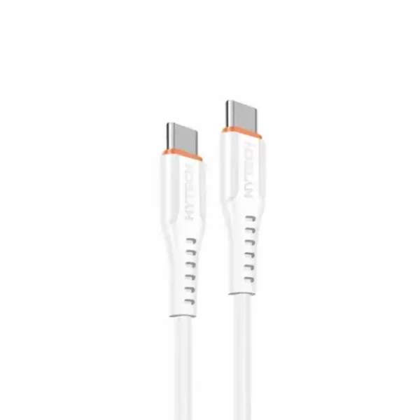 ΚΑΛΩΔΙΟ TYPE C (M) TO TYPE C (M) 1M WHITE DATA & CHARGE NEW